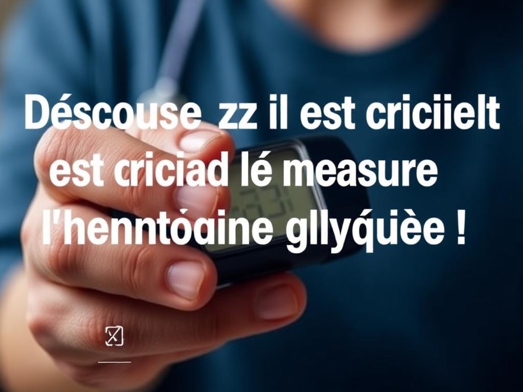 
                À quoi sert la mesure de l'hémoglobine glyquée ? 
                            