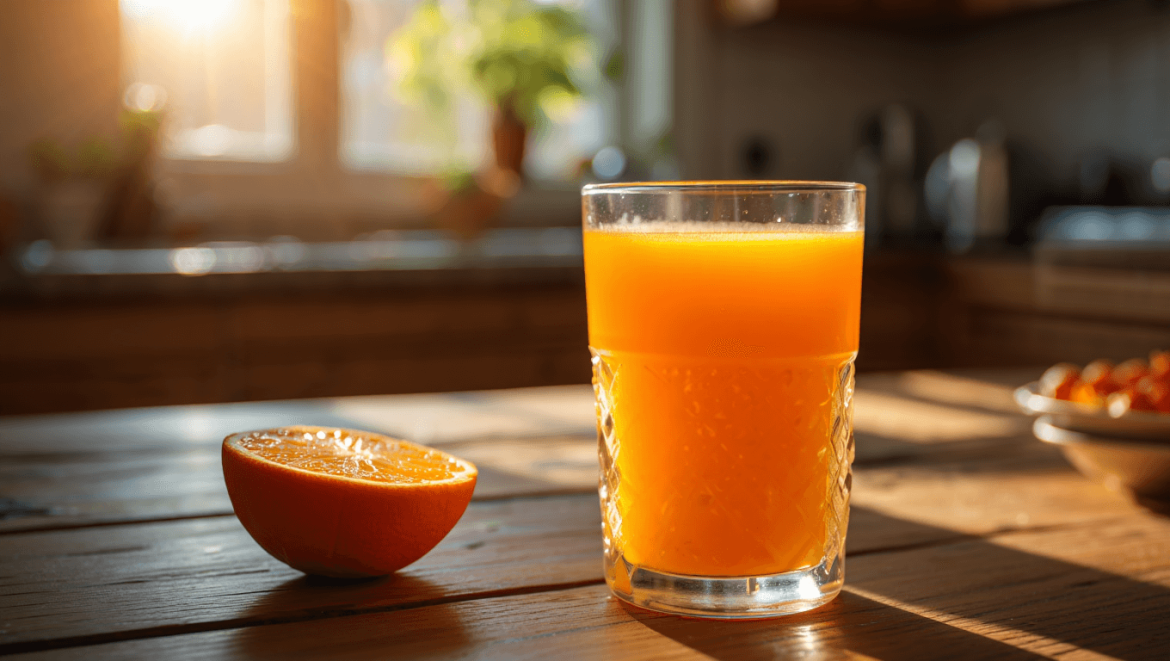 Peut-on vraiment boire du jus d'orange le matin ?
