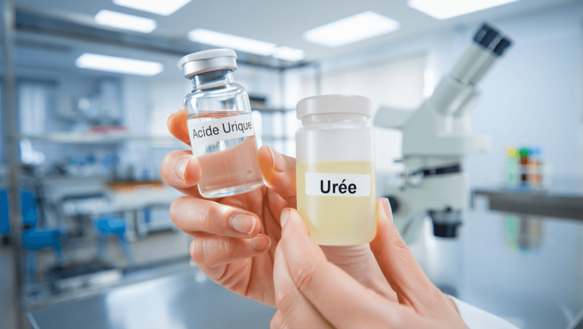 Acide urique et urée : quelle différence ?