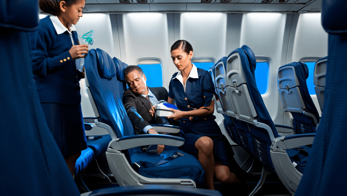 Malade en avion : comment sont pris en charge les passagers en vol ?